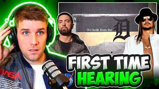 EMINEM'S MOST CONTROVERSIAL TRACK?! | Rapper Reacts to Kid Rock & Eminem - Heal My Faith (REACTION)