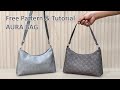 DIY - AURA BAG - Step by step tutorial with free pdf pattern thumbnail