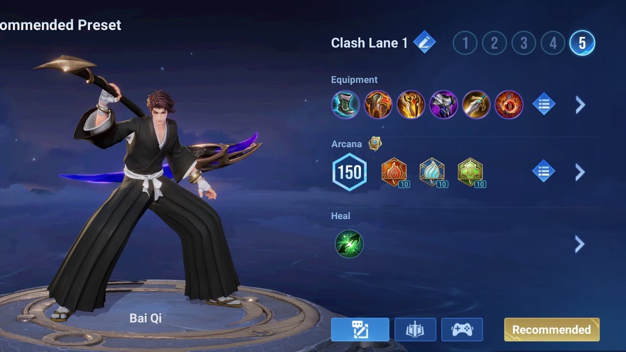 Hok Bai Qi (clash lane)(tank build)