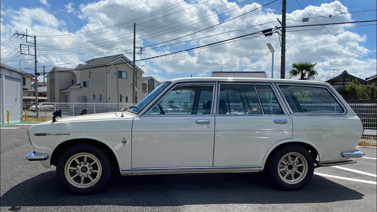 エンスーの杜埼玉 日産ブルーバードバンDX (510) 1969年式 3速コラム 