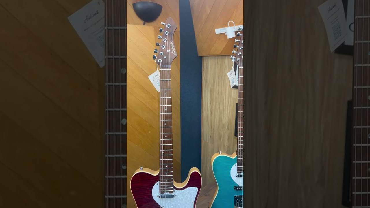 Guitarra Aria Pro 2 615-MK2 Nashville MBWH | Marble White