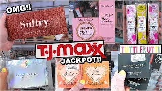 TJ MAXX MAKEUP FINDS  - TOO FACED & ANASTASIA JACKPOT! TUTTI FRUTTI + SULTRY PALETTE!