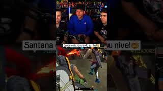 Donato sorprendido por el nivel de Santana en PvP😱🤯 #freefire #donato #santana