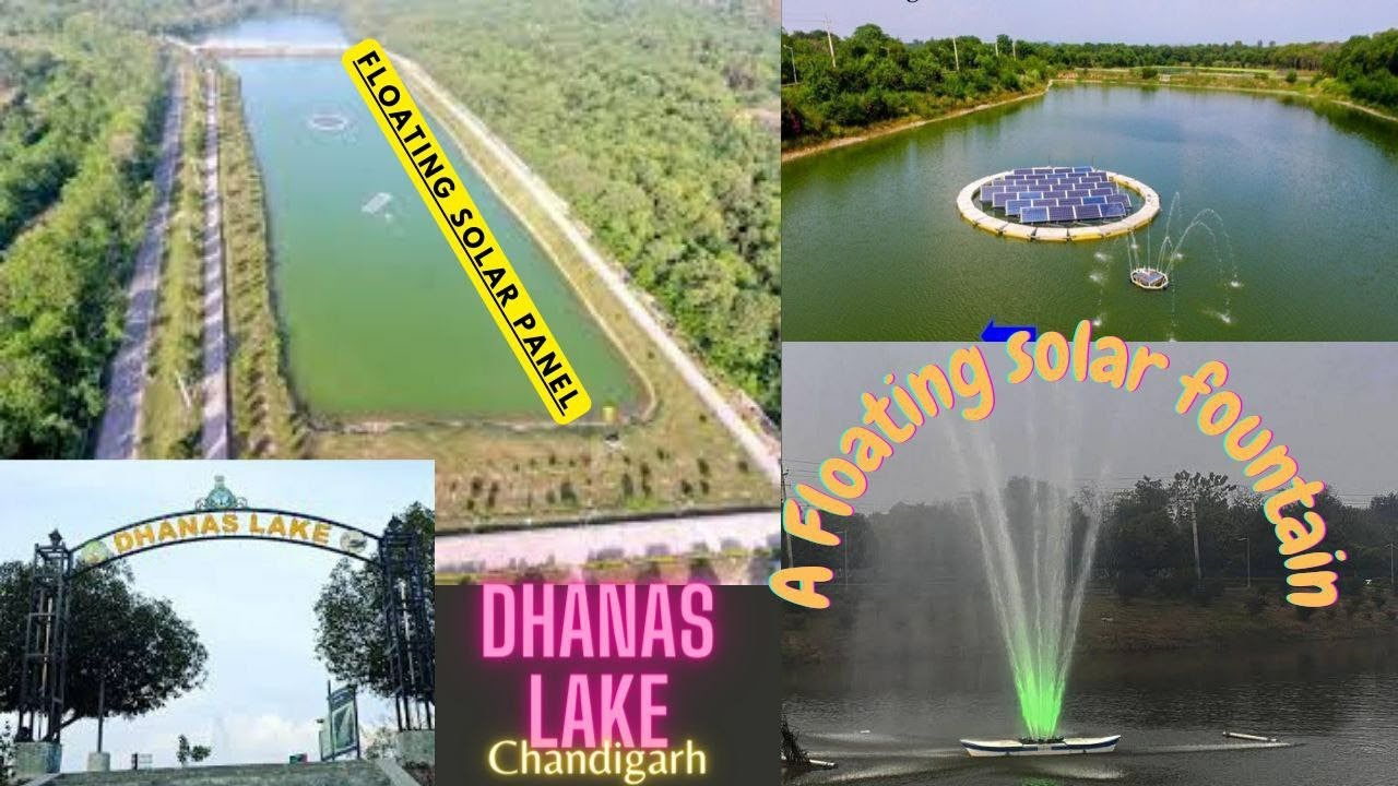 Chandigarh fountain Dhanas Lake झील धनास YouTube