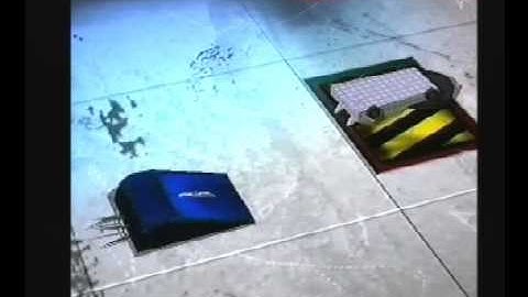 PS2 Robot Wars Lightning v Hypnodisc Fight 1