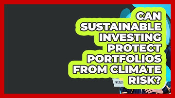 Can Sustainable Investing Protect Portfolios From Climate Risk? - Wealth Advisor Success Hub