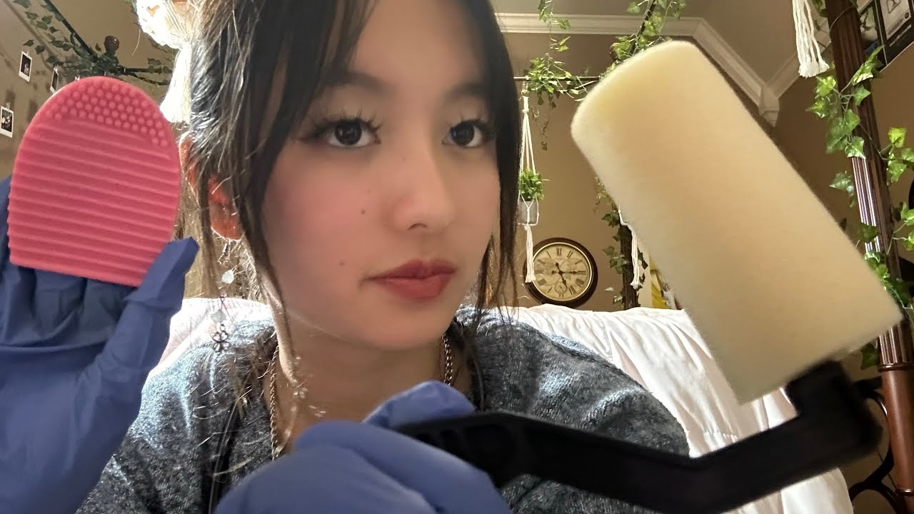 ASMR close up cranial nerve exam