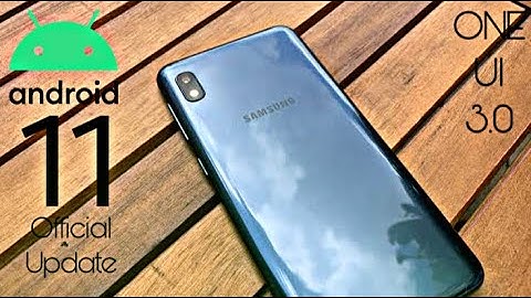 Samsung Galaxy A10e Official Android 11 Update