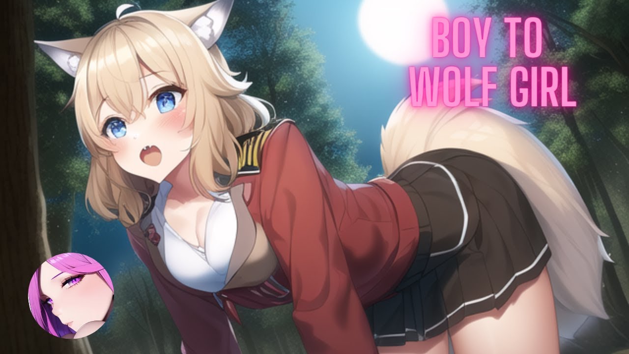 Boyscout became Werewolf GIRL | TG TF Gender Bender Anime Gender Swap Transgender TF