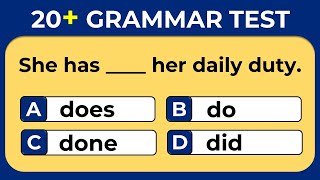 Mixed English Grammar: Can You Score 25/25? #challenge 3