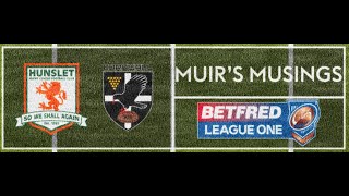 Muirs Musings | League 1 | Round 10 | v Cornwall