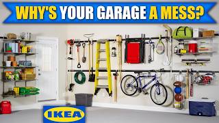 How to Organize and Optimize Messy Garage Space with IKEA