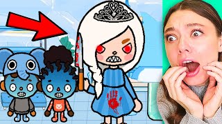 ЭЛЬЗА МОНСТР ПРИШЛА в ТОКА БОКА!!! 🤫😱 СЕКРЕТЫ и ЛЕГЕНДЫ SECRETS Toca Boca Life World