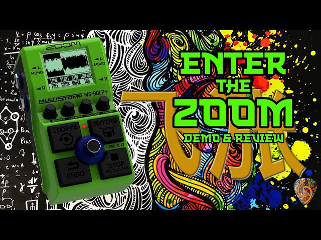 Enter The Zoom MultiStomp MS-90LP+ Phrase Looper Demo Review - YouTube