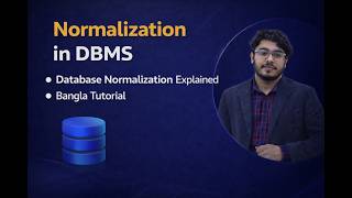 Normalization in DBMS | Database Normalization Explained | Bangla Tutorial