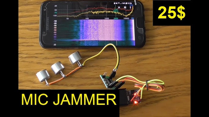 Audio Jammer - White Noise Generator with Rechargeable Battery: Defeat  hidden microphones and listening devices. – Spy Gadgets