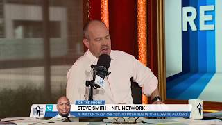 NFL Network's Steve Smith Reacts to Baker Mayfield's Flag Plant at OSU | The Rich Eisen Show