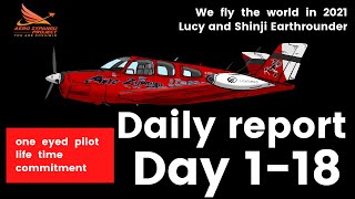 Day 1~18 highlights - Shinji & Lucy Earthrounder -