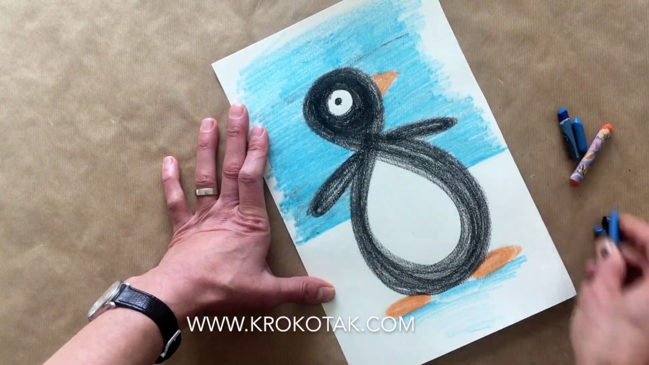 picture How To Draw A Penguin Art For Kids Hub how to draw penguin