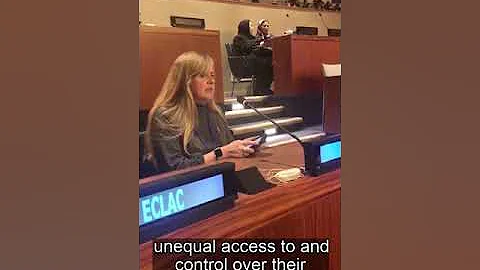 Diane Bergeron's Intervention at the the 63rd sess...
