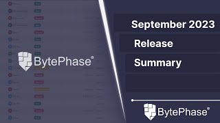 September 2023 Release Summary screenshot 3