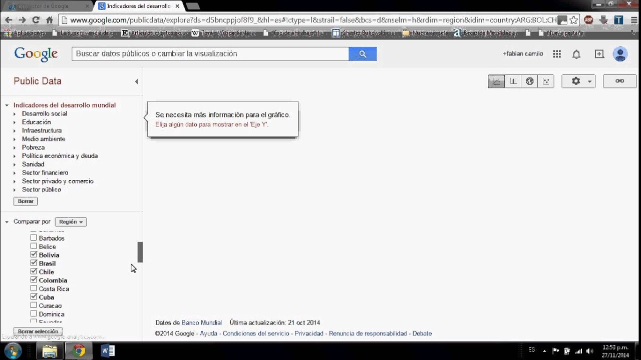 SACS - Google public data explorer - YouTube