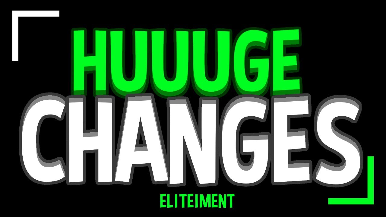 HUGE Changes Past This Point