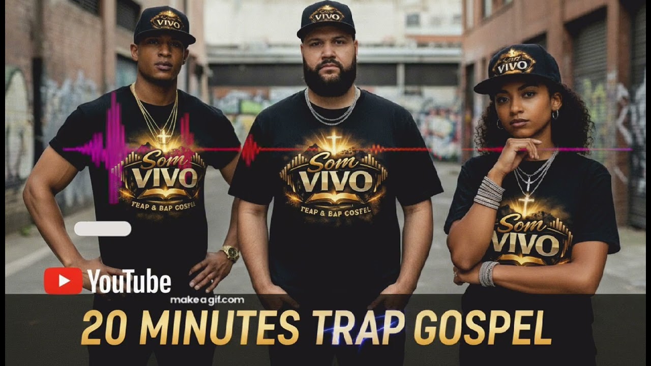 Trap Gospel Para Orar Trabalhando | 20 Min Sem Interrupção