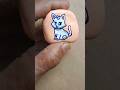 rock painting ideas #shorts #ytshorts #cat #art