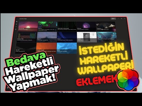 ÜCRETSİZ HAREKETLİ WALLPAPER YAPIMI | KENDİ WALLPAPERİNİ EKLEMEK | LİVELY WALLPAPER 2022