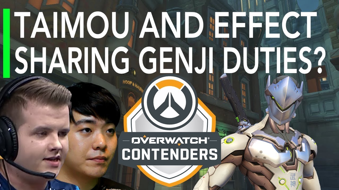 Overwatch | Taimou and EFFECT Sharing Genji Duties? EnVyUs VS Renegades | Contenders Highlights