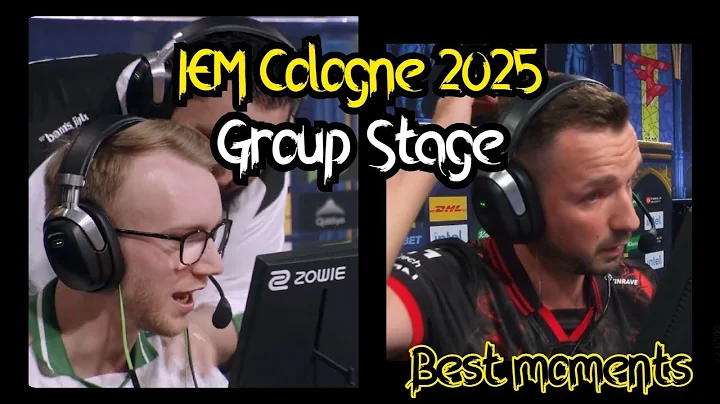 TeSeS CRAZY DEAGLE 4K, HUNTER 1V5 CLUTCH 😱 - IEM Cologne 2025 Group Stage - HIGHLIGHTS
