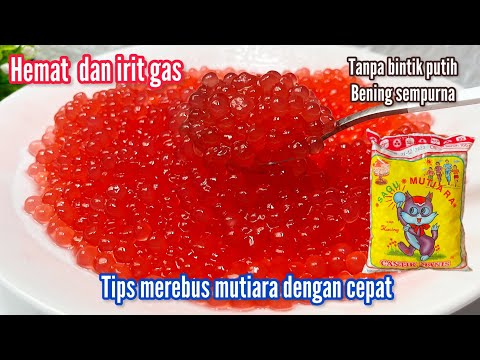Resep Cendol Mutiara