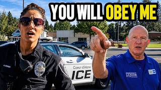 They Tried to Trespass Him from Public Property... BIG MISTAKE! Make Cops Obey You  | 1A Audit