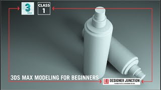 3ds Max Modeling for Beginner's (Bottle Modeling) - Class-1_in Hindi