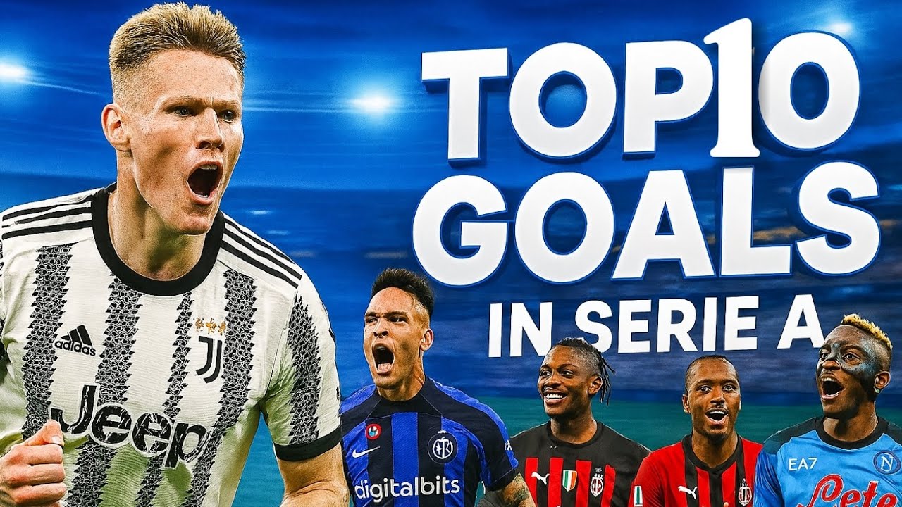 Топ-10 невероятных голов в Серии А! ⚽🔥 | ​​Невероятные финты и завершающие удары