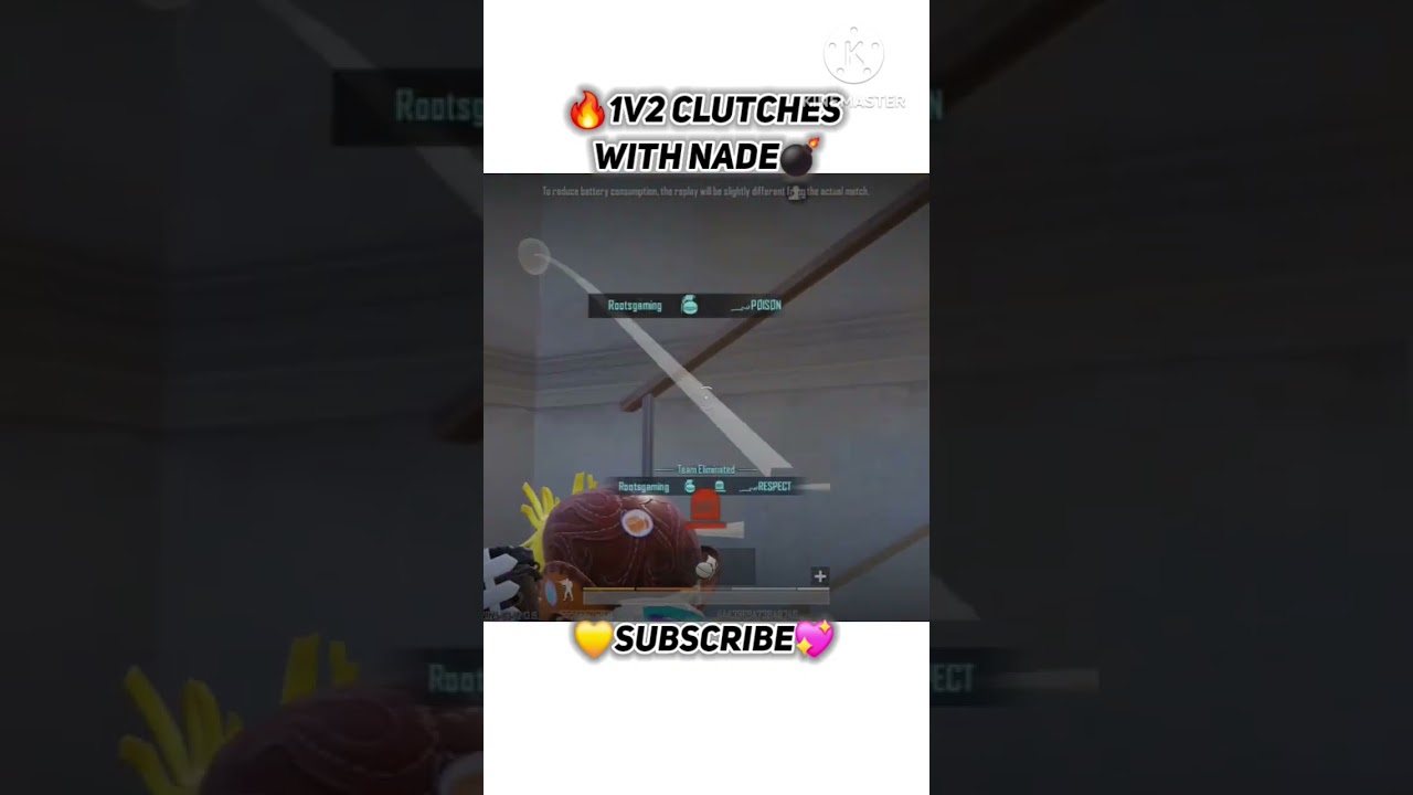 🔥1v2 Clutches With Nade💣