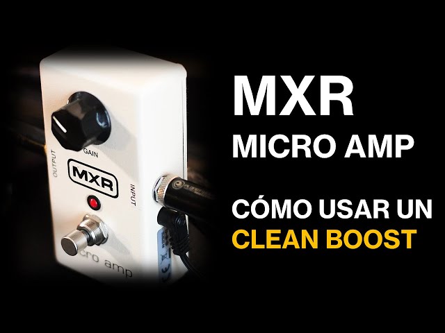 MXR Micro Amp 初期 Clean Booster