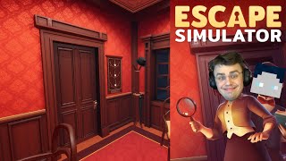 ESCAPE SIMULATOR | COOP  GAME | Papaplatte & BastiGHG screenshot 3