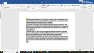 Select paper size and orientation. Change font type, size, and colour, Text alignment, line spacing