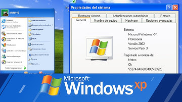 Windows XP RTM vs Windows XP SP3 (y algunas actualizaciones)