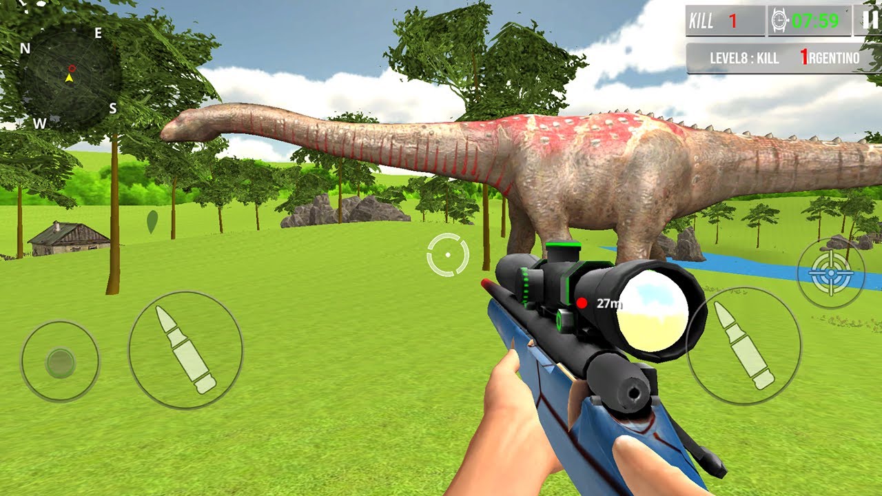 Trex Dino Hunter: Wild Hunt 3D Android Gameplay - Part 1