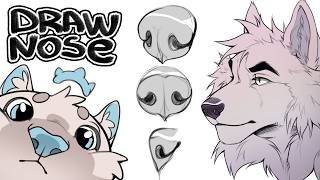 HOW TO DRAW NOSE