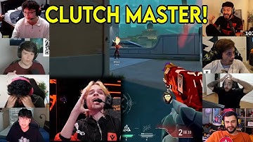 Valorant Streamers Reacts To Sen Zellsis 1v2 CLUTCH Then N4RRATE Trash Talking EG In VCT