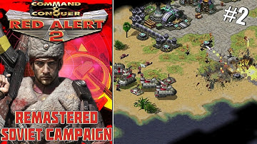 Red Alert 2 | Remastered Soviet Campaign -  Hostile Shore  (Hard)