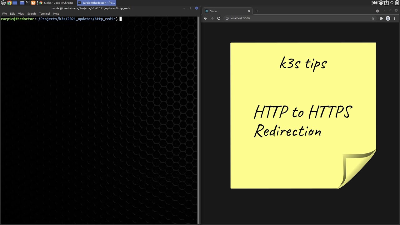 k3s tips: HTTP to HTTPS redirection - YouTube