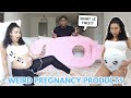 TESTING WEIRD PREGNANCY PRODUCTS!