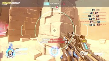 Overwatch: Soldier 76 Kill Feed in Custom Games