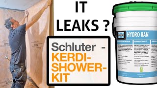 We Know Schluter Kerdi Leaks! Here’s how to fix! Shower Waterproofing / Tile Shower Build Part 1