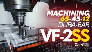 Cutting Dura-Bar 65-45-12 on a VF-2SS - Haas Automation, Inc.